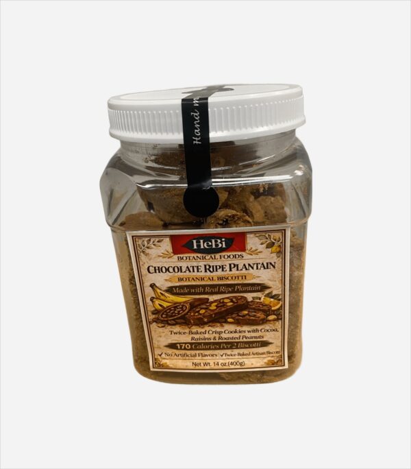 Chocolate Ripe Plantain Biscotti