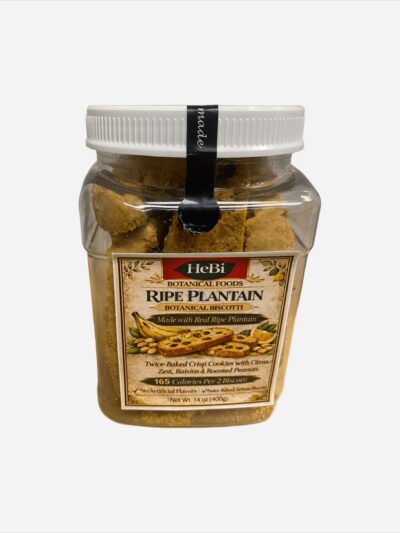 Ginger Ripe Plantain Biscotti